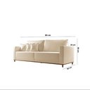 Ver imagem 3 de Sofá Djon 02 Módulos de 80cm B20cm Meu Sofá Online