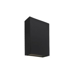 Arandela Germany Mince Led 4W Bivolt Preto - 3000K Luz Amarela - 1