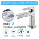 Ver imagem 2 de Torneira de Mesa para Lavatório Lift Docol Cromado