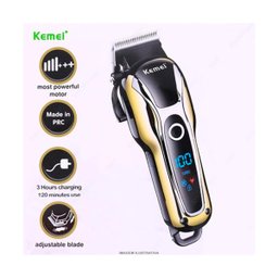 Maquina de Cortar Cabelo sem Fio Turbo Profissional Km-1990 - 3