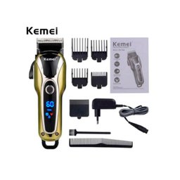 Maquina de Cortar Cabelo sem Fio Turbo Profissional Km-1990 - 4