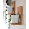 2 Prateleiras Suportes para Vasos com Itens para fixação em parede - 1