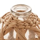 Ver imagem 5 de Vaso de Vidro e Fibra Natural P 9x15cm Rojemac