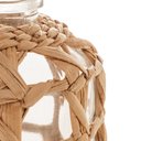Ver imagem 4 de Vaso de Vidro e Fibra Natural P 9x15cm Rojemac