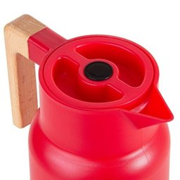 Garrafa Termica Wood Fashion Vermelha 1 Litro Termopro TP6549 - 2