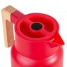 Garrafa Termica Wood Fashion Vermelha 1 Litro Termopro TP6549 - 2