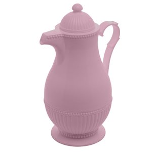 Garrafa Térmica Plástica Vintage Rosa 1 Litro Lyor