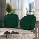 Ver imagem 2 de Poltrona Orgânica Kit 2 Lua Bouclê Verde D03 - D’Rossi