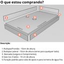 Ver imagem 3 de Bancada/Tampo para Pia de Banheiro 85cm x 35cm Quartzo Stone Italiano Bege Claro Polido