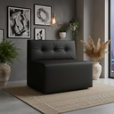 Ver imagem 3 de Sofá Booth Parma 1,20m Premium para Restaurantes:preto