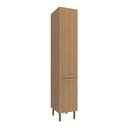 Ver imagem 2 de Paneleiro Armário de Cozinha com 2 Portas 40cm Multimóveis Cr20413 Freijó