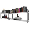 Ver imagem 1 de Prateleira Industrial Moveis Escritorio Quarto Estante Infantil Livro Branco Organizador Brinquedos