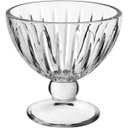 Ver imagem 1 de Jogo 6 Peças Conjunto de Sobremesa de Cristal 300ml Transparente 10x10x10cm Mesa