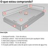 Bancada/Tampo para Pia de Banheiro 110cm x 30cm Quartzo Stone Italiano Bege Claro Polido - 3