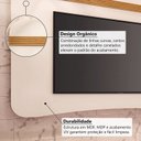 Ver imagem 5 de Painel para TV até 80 Polegadas 132cm x 200cm Orgânico Hera Espresso Móveis