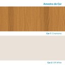 Ver imagem 7 de Painel para TV até 80 Polegadas 132cm x 200cm Orgânico Hera Espresso Móveis