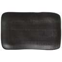 Ver imagem 1 de Travessa Cerâmica 27x17cm Juta Preto Matte Sushi Porto Brasil Servir Retangular Mesa Posta