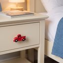 Ver imagem 3 de Puxador de Gaveta Caminhonete Vermelha em Resina 3 x 5 x 8 cm para Móveis de Quarto Infantil