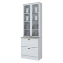 Ver imagem 1 de Cristaleira Henn 2 Portas Sd C357-05 Branco