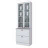 Cristaleira Henn 2 Portas Sd C357-05 Branco - 1