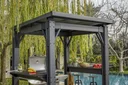 Ver imagem 4 de Gazebo de Polipropileno Grafite - Keter