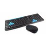 Kit Teclado e Mouse Gamer sem Fio 1000dpi Wireless 10mt. 2.4 - 1