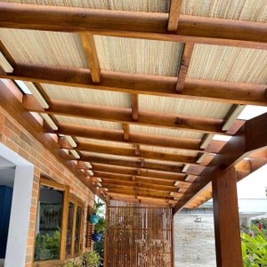10mt Lineares De Esteira De Junco Forro, Pergolado, Gazebo 8m²