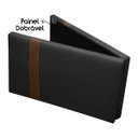 Ver imagem 3 de Painel Suspenso Cabeceira Dobrável Pietro para Cama Box Queen Size 160cm Boucle:bouclê Preto