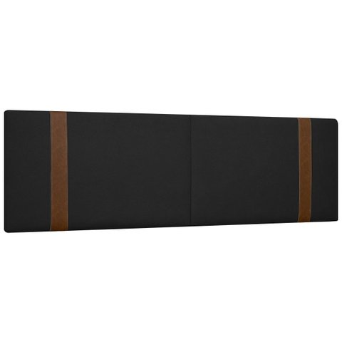 Painel Suspenso Cabeceira Dobrável Pietro para Cama Box Queen Size 160cm Boucle:bouclê Preto