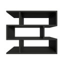Ver imagem 4 de Nicho Zig P15cm Minimalista Preto Mdf Organizador Cozinha - Rufatto Decorações