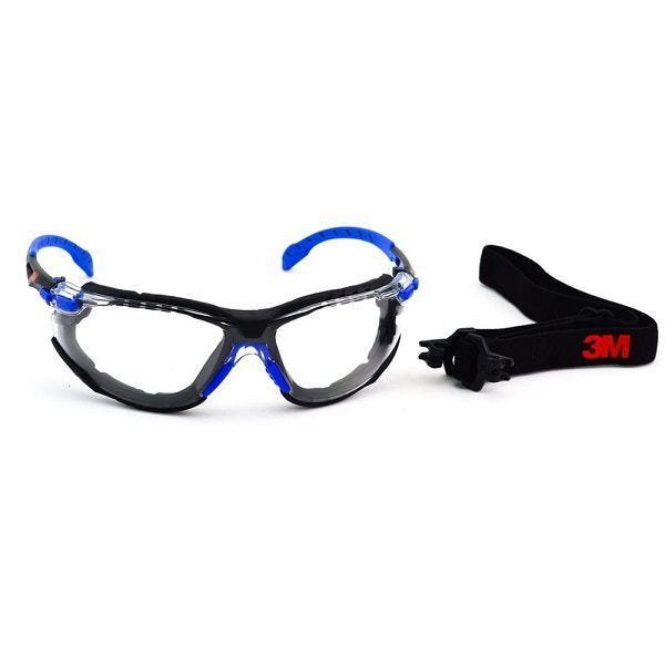 Kit Oculos de Segurança Transparente 3M Solus 1000 - 2