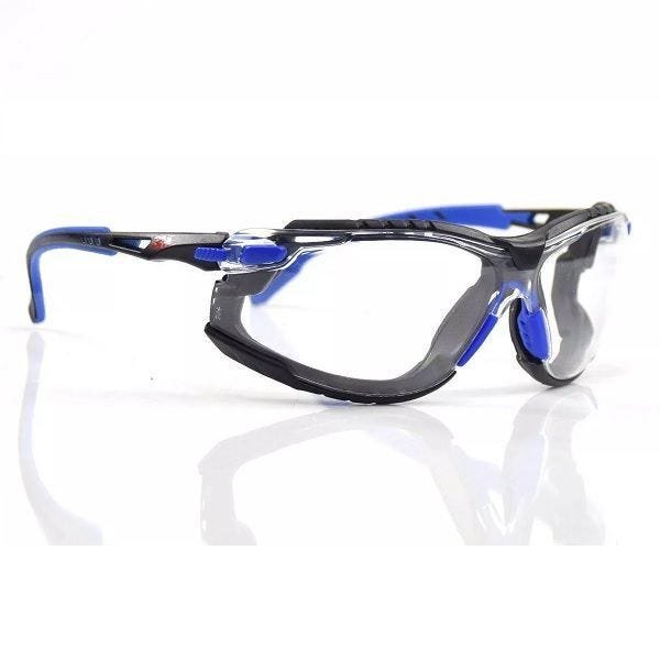 Kit Oculos de Segurança Transparente 3M Solus 1000 - 4