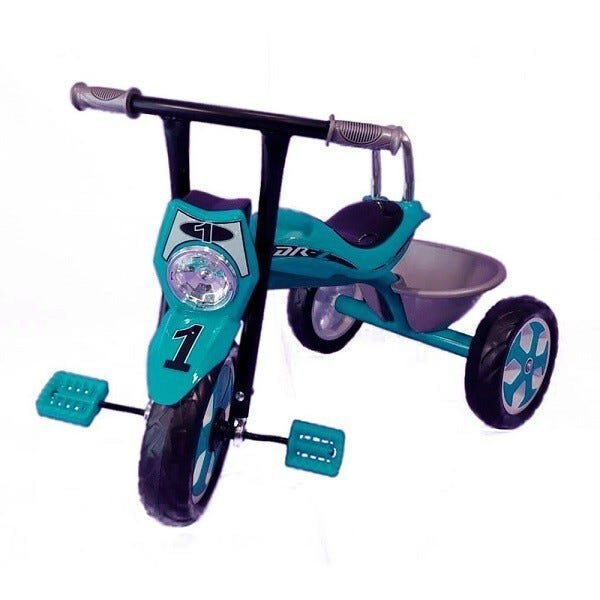 Triciclo Infantil Motoca Menina Nathor Baby Verde