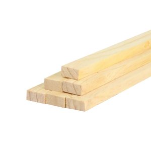 40 Ripas P/ Artesanato Repac Madeiras Pinus 3x1,5x30cm