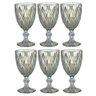 Conjunto de Taças para Vinho 325ML Diamond Rainbow 6 Peças LYOR 7864 - 1