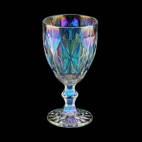 Conjunto de Taças para Vinho 325ML Diamond Rainbow 6 Peças LYOR 7864 - 3