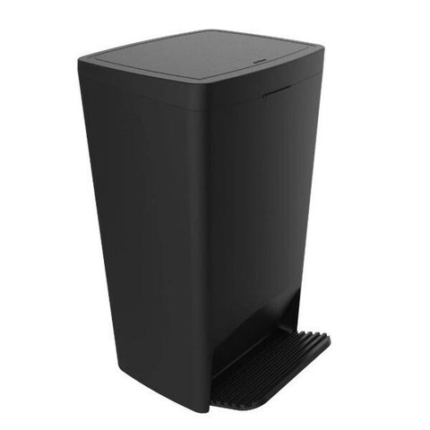 Lixeira Smart com Pedal 25L Preta Crippa