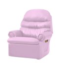 Ver imagem 1 de Poltrona Extensão de Cílios Reclinável Corino Luxuosa:rosa Corino
