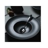 Prato Apresentação Risoto e Massa Porcelana Retrô Preto Fosco 27cm Gural Porselen Rimmed (GBSATN27GC - 5