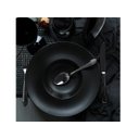 Ver imagem 6 de Prato Apresentação Risoto e Massa Porcelana Retrô Preto Fosco 27cm Gural Porselen Rimmed (GBSATN27GC