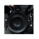 Ver imagem 7 de Prato Apresentação Risoto e Massa Porcelana Retrô Preto Fosco 27cm Gural Porselen Rimmed (GBSATN27GC