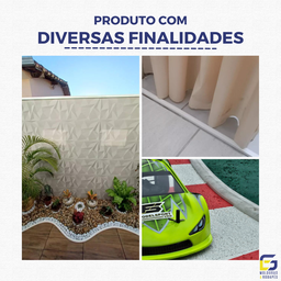 Rodapé Eva Autocolante Flexível Cordão 2,5cmx1,5cm 25 Metros - Branco - 3
