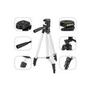 Ver imagem 3 de Tripé 1,37 com 3 Tamanhos para Maquina Fotografica Filmadora