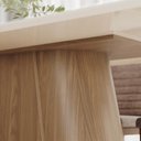 Ver imagem 5 de Mesa de Jantar 6 Lugares 160cm Valt Nature/off H02 - Mpozenato
