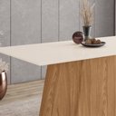 Ver imagem 6 de Mesa de Jantar 6 Lugares 160cm Valt Nature/off H02 - Mpozenato