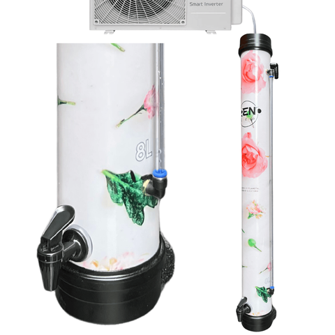 Dreno Ecológico para Ar Condicionado Drenoeco - 8l Flores Rosa. 97 Cm.