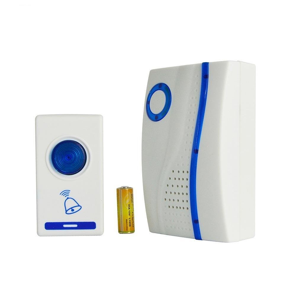 Campainha Sem Fio Doorbell Resistente Chuva 50 Metros - 3