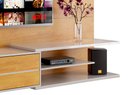 Ver imagem 4 de Home Suspenso Amazon Cedro com Off White - Moveisaqui