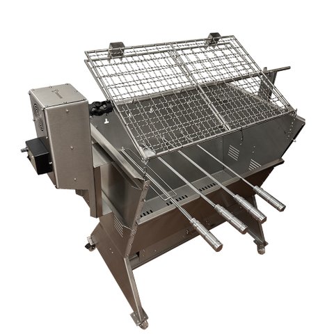 Churrasqueira para Rolete Tornocenter, Ch20, Capacidade para 15kg