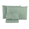Jogo de Cama Casal Premium Linea 180fios Verde Oliva - 1